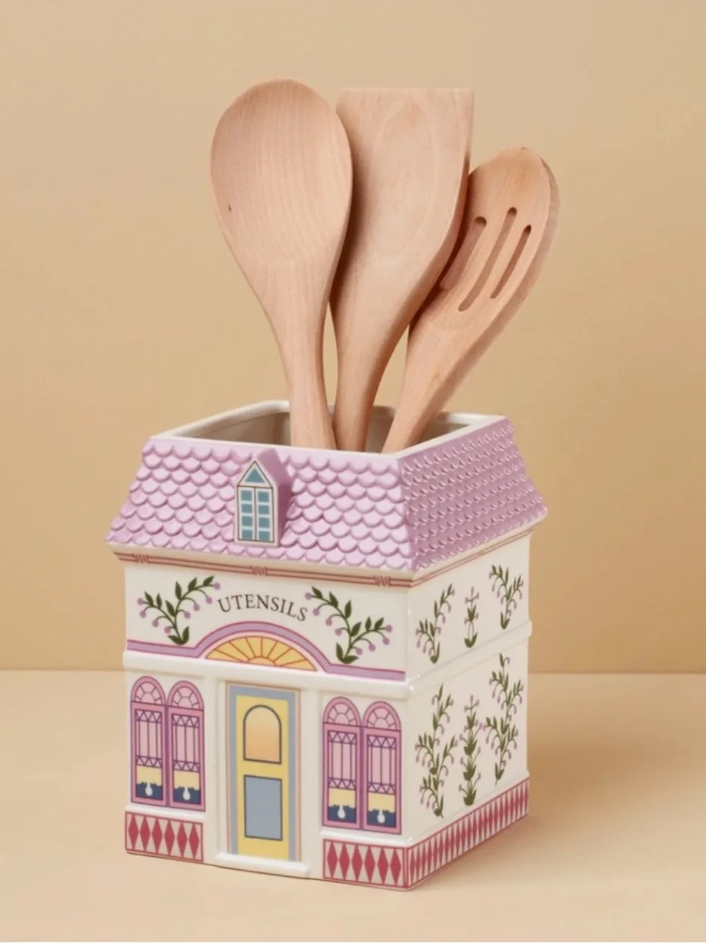 Lenox Spice Village Utensil Crock